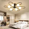 Ceiling Lights Nordic Ceiling Light LED Living Room Bedroom Light Modern and Minimalist Room Internet Red and Creative Lighting Fixtures Q231120