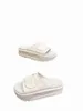 6s Original högkvalitativ designerskor Kvinnor Sandaler Slippare Summer tjocka soliga skor Real Leather Sandals Slide Beach Slippers With Box Free Ship