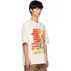 デザイナーファッション衣類 Tシャツヒップホップ Tシャツハイストリートトレンディブランド Rhude トレンド夏カジュアル男性女性ルーズフィットコットン Tシャツルーズストリート