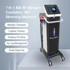 2023 Macchina Laser Corpo Dimagrante costruzione muscolare Salone di bellezza Macchina RF 80k Cavitazione ad ultrasuoni sotto vuoto Mesoterapia188