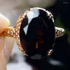 Cluster Rings 2023 Anniversary Ring For Women Trendy Wedding Jewelry Romantic Carved Design Versatile Female Finger-rings Wholesale