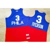 S GH 76erss Basketball Jersey Mitch and Ness Philadelphias Net Allen Iverson Blue Red Black White Size S-XXL