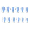 False Nails 576Pcs/Box Attractive Gel Nail Tips Acrylic Artificial Easy To Paste Full Cover Fake Art Tool