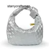 Top Botteg Venet Bag Jodie Handväska Väska vävd Summer Cross Body Light Luxury Women's Handle Dumpling Påsar