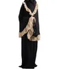 Vêtements ethniques Abaya Dubai Robe Longue Djellaba Voile Ensemble Femme Musulman Khimar Pour Femmes Jilbab Turquie Islam Arabe Musulman Hijab Ensembles