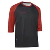 Vestes de course Maillot à manches 3/4 pour hommes Sweat-shirt VTT Tissu à séchage rapide Été Moto Locomotive Cyclisme T-shirt Vêtements de course appropriés