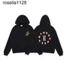 Mens 23ss Sweat à capuche Designer Rhude Sweats à capuche Lettre Imprimer Pull Sweatshirts Lâche à manches longues à capuche rétro Full Zip Up Veste à capuche Hommes Femmes Sweat à capuche en coton