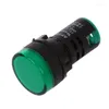 Lampada Luce Rossa Giallo-Verde 22 Mm Pannello Display Pilota LED AC 220 V 12 Pz