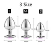 Other Health Beauty Items Metal Butt Plugs Anal Plug Uni Stopper 3 Different Size Men/Women Toys Trainer For Couples Drop Delive Deliv Dhvh6