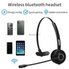 Écouteurs pour téléphones portables tebe Bluetooth 5.0 écouteur USB Mono casque de jeu monté sur la tête réduction du bruit Hifi casque d'affaires sans fil avec micro pour PC YQ231120