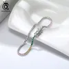 Chaîne Rinntin 925 Sterling Silver Tennis Bracelets Pour Femmes 2mm 3mm 4mm Cubique Zircone Bracelet Bijoux En Gros Cadeau De Fête SB94 230419