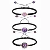 Strand Ashmita 1st Natural Stone Woven Friendship Armband 10mm 12mm 14mm Simple Round Ball Beads Chakra Bangles For Women smycken