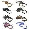 Collares de perros tracción cuerda transferencia de calor para mascotas caminando cinturón suave y duradero