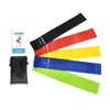 Полосы сопротивления 5pcs/Set йога резиновая фитнес -эластичная полоса тренировочная жвачка Pilates Sport CrossFit Оборудование для тренировок