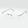 Солнцезащитные очки рамки Reven Jate Memory Gibleble Rimless Eyeglasses Оптические рецептурные очки для женщин и мужчин.