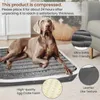 kennels pens Benepaw Soft Orthopedic Dog Bed Washable Nonslip Egg Crate Foam Kennel Pad Pet Sleeping Mat Cushion For Small Medium Large Breed 231120