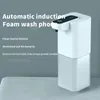 Liquid Soap Dispenser Automatic Inductive Foam Washing Phone Smart Hand Alcohol Spray 230419