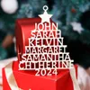 Pendant Necklaces 1 custom family name wooden pendant Christmas tree document hanging ceremony 231120