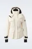 Mackages Puffer Jacket Veste d'hiver pour femme Veste de ski en duvet moyen Capuche amovible Manteaux d'extérieur rembourrés en coton Manteau épais de créateur 8929