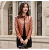 Frauen Leder 2023 Echt Jacke Frauen Koreanischen Stil Frühling Herbst Echte Jacken Kurze Slim Fit Chaquetas Para Mujer