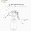 Breastpumps Anly Kiss Silicone Manual Breast Pump Suction Milk Pump With Baby Feeding Pipple Milk Bottle Sucking Postpartum Supplies Q231120