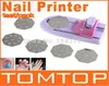 Ganze Nail art Druckmaschine DIY Farbdruckmaschine Polnischen Stempel 6 Stücke Muster Vorlage Kit Set Digitaler Nageldrucker1612374