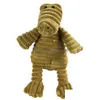 Dog Toys Tuggar Creative Corduroy Dog Toys för små stora hundar Animalform Plush Pet Puppy Squeaky Chew Bite Resistenta Toy Pets Acc DH5Z4