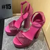 2Brands Hochwertige, modische Damen-Leder-High-Heels-Sandalen aus Leder