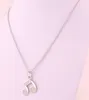 Pendant Necklaces Selling Antique Sliver Plated Music Note Link Chain Necklace