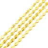 Ketens jhplated 45 cm oog van cubaanse link ketting goud kleurbalketen voor mannen/vrouwen sieraden choker/lang dikke cadeau