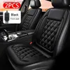 Car Seat Covers Universal 12V Heated Seat Cover Heater Warmer Winter Household Car Seat Cushion Interior Accessories Flocking Cloth Fast Heating Q231120