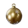 Party Decoration PVC Christmas Tree Decor Inflatable Ball Ornaments 60cm Toy Outdoor For Outside Yard Lawn Porch