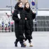 ndhgate north the face giacca da donna Parka Cappotto con cappuccio Donna Autunno Caldo spesso Piumino lungo Invernale Piumini da donna Coppia modelli per uomo e donna Parka