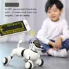 Electricrc Animals Ai Puppy Robot Dog Toy App Remote Control Bluetooth Smart Electronic Pet Children Gift S For Kids 230419