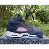 UNC Aqua Quality Shoes Sail 5S Basketball Best Metallic Black AMM Dawn Midnight Navy Olive Fire Red Craft Lucky Green Racer Blue Oreo