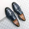 Loafers Casual Classic Driving Moccasin Fashion Male Comfortabele herfstleer mannen Lazy Tassel Dress Shoes 230419 344