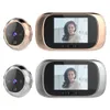 Sonnettes de porte 2,8 pouces LCD écran couleur numérique sonnette intelligente judas électronique vision nocturne porte caméra vidéo visionneuse extérieure sonnette de porte 230419