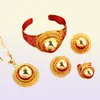 New Big Ethiopian Wedding Jewelry Set Gold Color Eritrea Africa Habesha Jewelry For Traditional Festival Gifts1589516