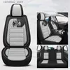 Car Seat Covers CRLCRT Full coverage car leather seat cover for Peugeot All Model 4008 RCZ 308 508 206 307 207 301 3008 2008 408 5008 607 auto s Q231120