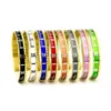 Love Gold Bracelet nail designer bracelet Bangles for Women Mens Stainless Steel Alloy Armband Pulsera Pulseras Plated Gold Silver Rose Jewelry Bracelet