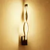 Wall Lamp Furniture Lighting Background Decoration Light Black White Modern Minimalist Led Indoor Nordic Creative