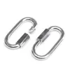 5 pcscarabiners bohu carabiner تسلق المسمار سريع الارتباط التزوير سلسلة أجهزة السلامة معدات التخييم snap connector d-ring p230420