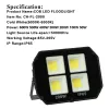 600W Led FloodLight Outdoor Super Bright Security Lights 6500k IP65 Waterproof Work Light COB Stadium with White for Yard Parking Lot Garden