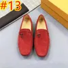 64 Style Handmade Designer Men Locons Chaussures en cuir décontractées Men Soft Moccasins Men's Fashion Fashion Brand Breatch Driving Boat Shoes Taille 38-46