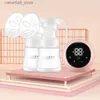 Breastpumps Smart Electric Breast Pump Unilateral Double Bilateral Breast Pump Manual Silicone Breast Pump Baby Breastfeeding Accessories Q231120