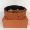 Belt 110 Fashion Classic Printed Designer Smooth Buckle äkta läder Casual Belt 19 Styles Bredd 38mm bälten Wome