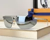 Роскошные дизайнерские солнцезащитные очки-маска Evidence futura Z1906, мужские классические винтажные металлические зеркальные очки, авангардные модные стильные очки с защитой от ультрафиолета, в комплекте футляр