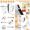 Egg Tools Electric Hand Mixer 7 Speed ​​Rostless Steel EggWhisk Inkluderar 2 Beaters Deg Hooks Robust EasyClean 230804 Drop Delivery Dhyrt