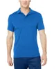 Polo da uomo Polo in lana merino a maniche corte T-shirt da uomo Top strato base traspirante antiodore per sport all'aria aperta