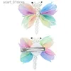 2 pièces mignon perle papillon pinces à cheveux pour filles doux enfants épingles à cheveux Barrette été chapeaux cheveux accessoires cheveux ornement ClipL231214